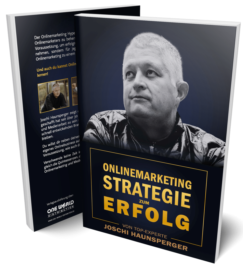 Haunsperger, Joschi, Buch Onlinemarketing Strategie zum Erfolg