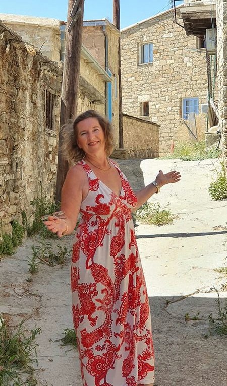 Bronder, Irmgard, glücklich auf Zypern