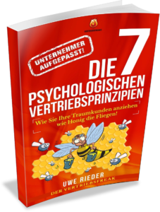 Rieder, Uwe, Cover die 7 psychologischen Vertriebsprinzipien