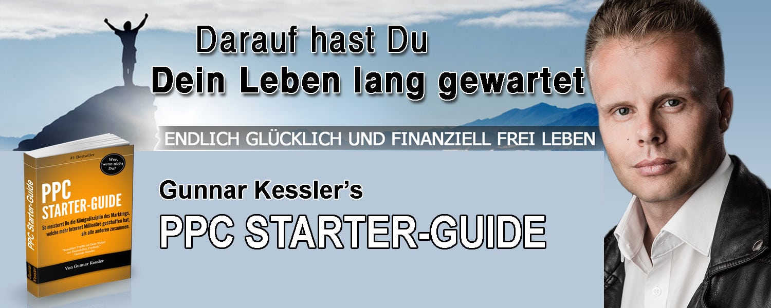 Gunnar Kessler ppc Starter Guide mit Bild und Buch