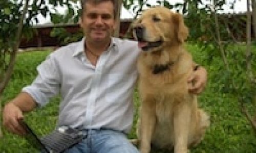 Meissner, Sven, ebook, online video kurse, mit Hund auf Wiese